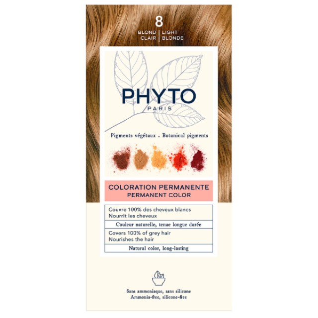 PHYTOCOLOR ΒΑΦΗ 8 LIGHT BLONDE