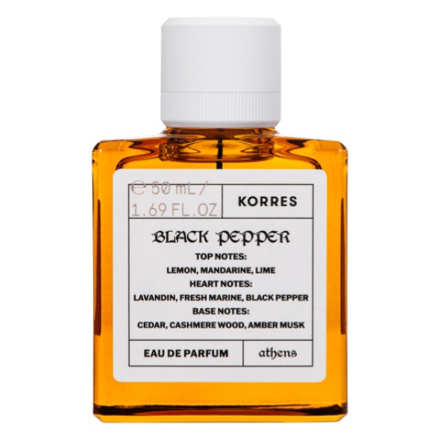 KORRES BLACK PEPPER EAU DE PARFUM 50mL
