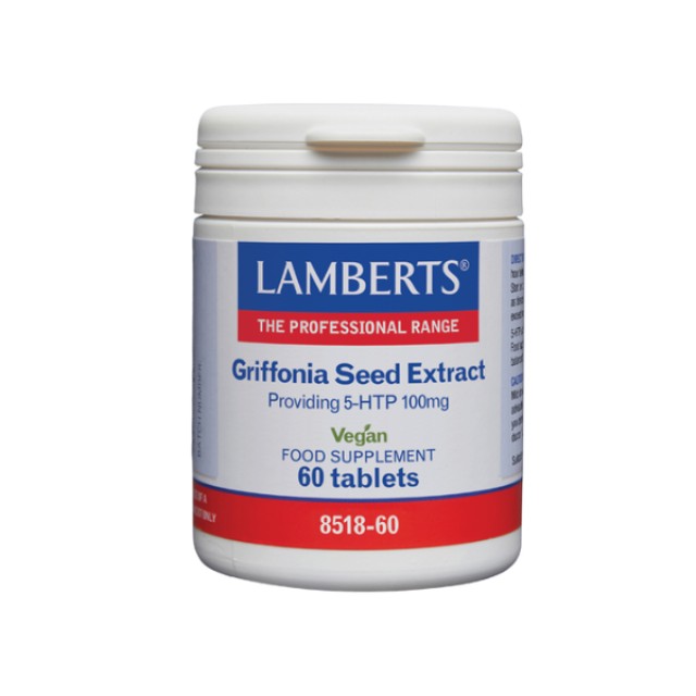 LAMBERTS GRIFFONIA SEED EXTRACT 60TABS(PROVIDING 5-HTP 100MG
