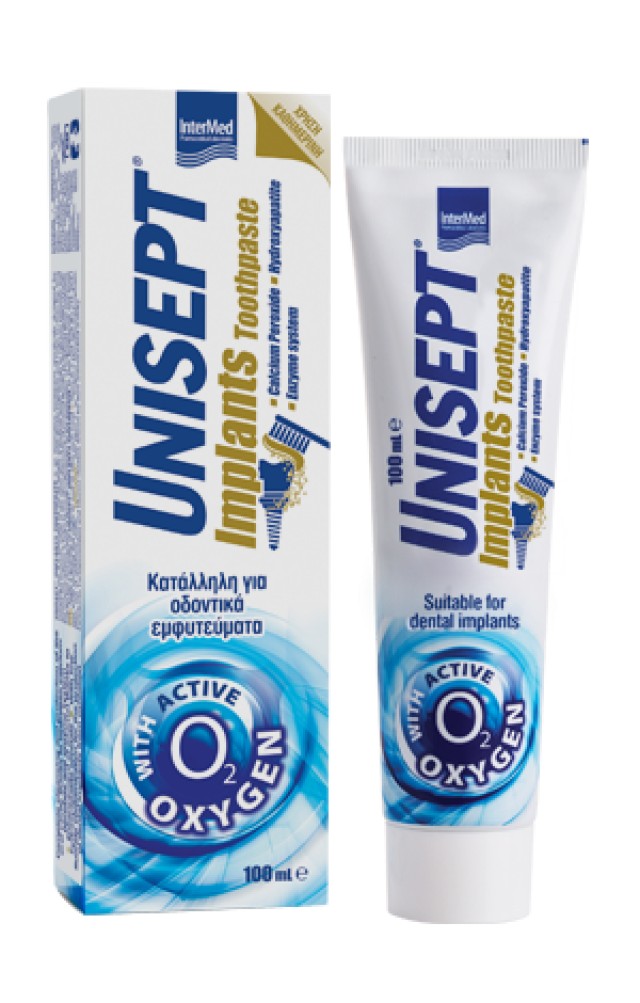 INTERMED UNISEPT Implants Toothpaste TBx100 Ml