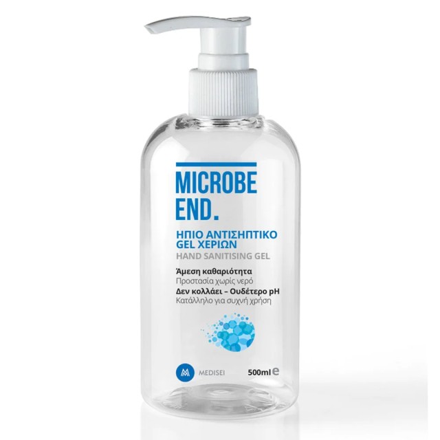 MICROBE END ΑΝΤΙΣΗΠΤΙΚΟ GEL ΧΕΡΙΩΝ 500 ML