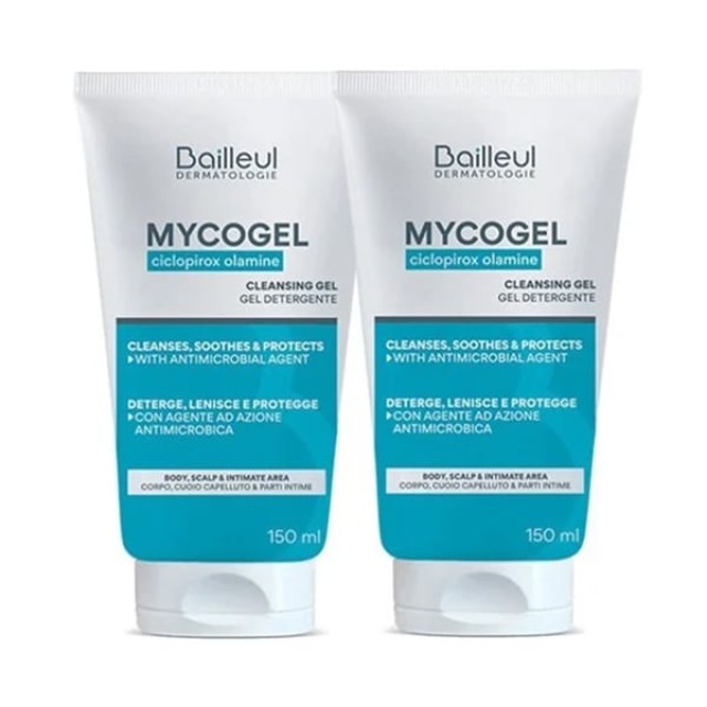 BAILLEUL MYCOGEL CLEANSING GEL 150ML 1+1 PROMO PACK