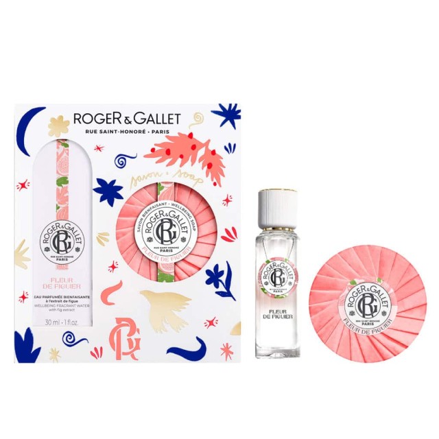 ROGER & GALLET PROMO XMAS FLEUR DE FIGUIER EAU PARFUMEE 30ML & FLEUR DE FIGUIER SOAP 100GR