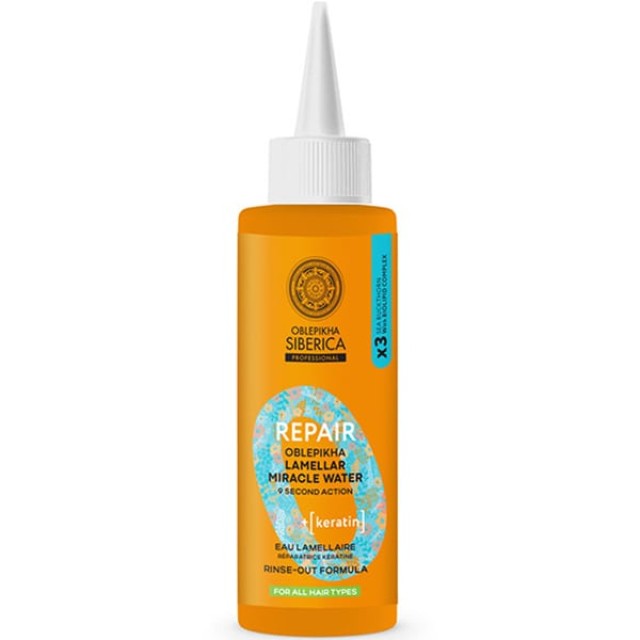 NATURA SIBERICA REPAIR OBLEPIKHA LAMELLAR MIRACLE WATER FOR ALL HAIR TYPES 200ML