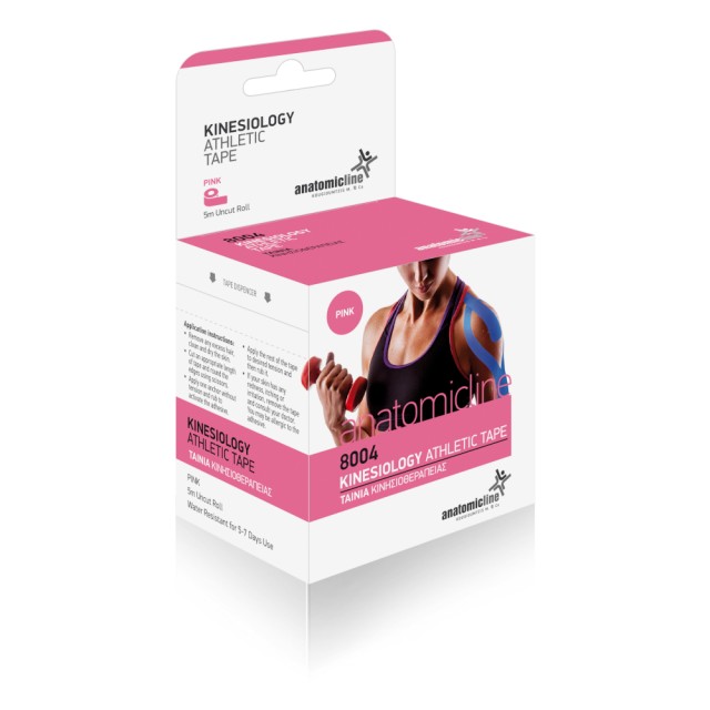 ANATOMIC LINE KINESIO TAPE ΡΟΖ 5cmX5m