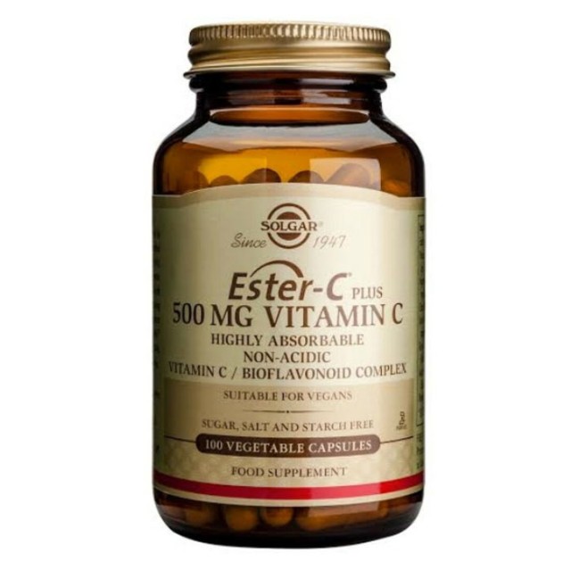 SOLGAR ESTER-C 500MG VEGICAPS 100S