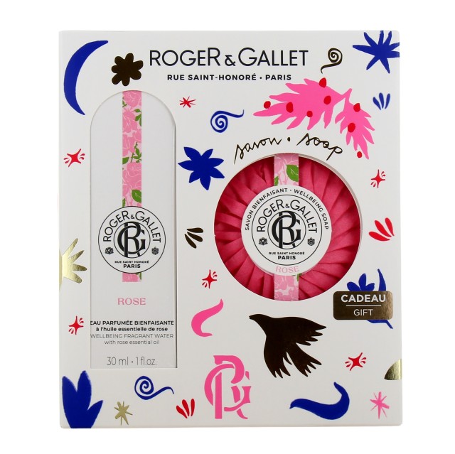 ROGER & GALLET PROMO XMAS ROSE EAU PARFUMEE 30ML & ROSE SOAP 100GR