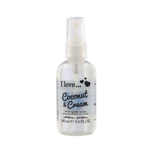 I LOVE BODY SPRITZER COCONUT & CREAM 100ml