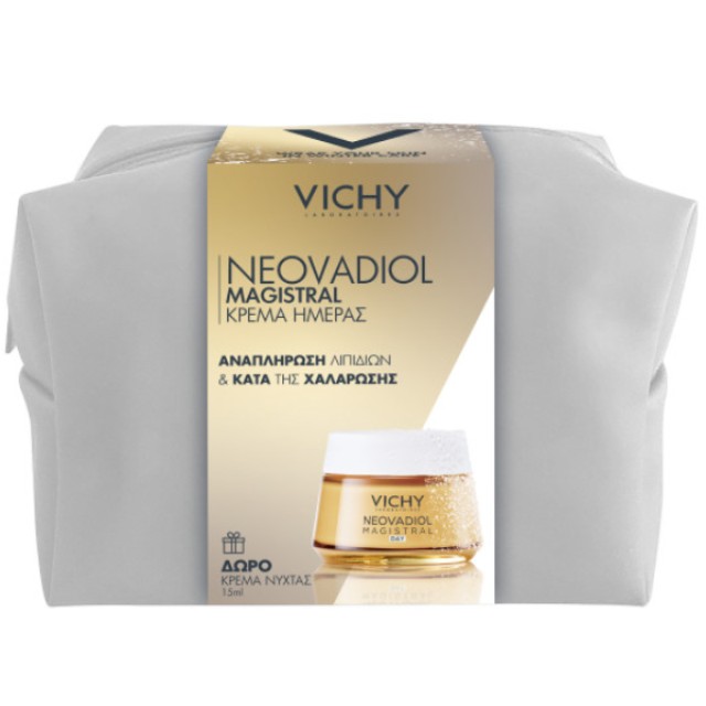 VICHY ΝΕΣΕΣΕΡ NEOVADIOL MAGISTRAL ΚΡΕΜΑ ΗΜΕΡΑΣ 50ML+ ΔΩΡΟ NEOVADIOL MAGISTRAL ΝΥΧΤΟΣ 15ML