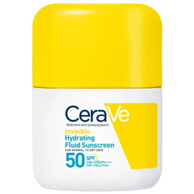 CERAVE ΑΝΤΗΛΙΑΚΟ OIL CONTROL INVISIBLE DRY TOUCH FLUID NORMAL SKIN SPF50 50ML 