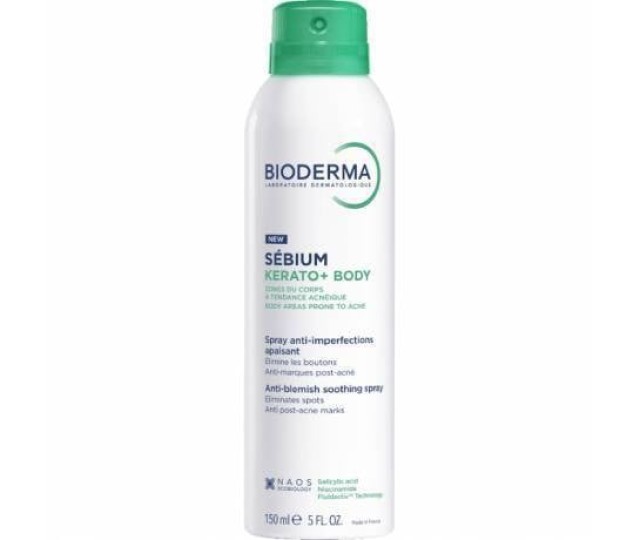 BIODERMA SEBIUM KERATO+ BODY SPRAY 150mL