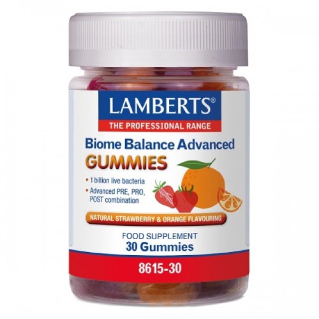 LAMBERTS BIOME BALANCE ADVANCED 30 GUMMIES