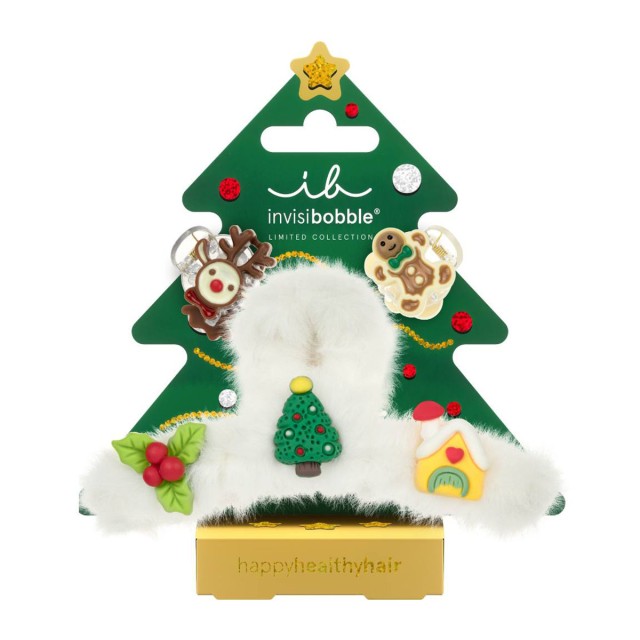 INVISIBOBBLE SET  M FESTIVE FLUFF 3ΤΜΧ
