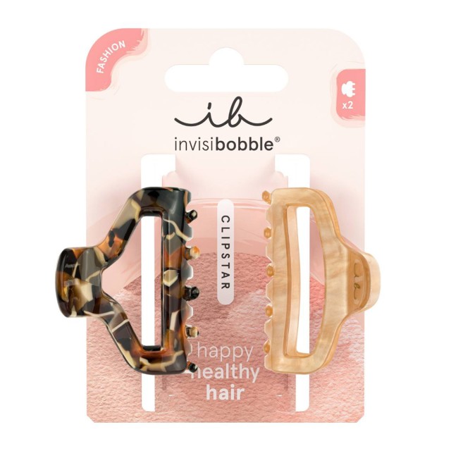 INVISIBOBBLE CLIPSTAR MEDIUM GOLDEN ROAR 2 PC