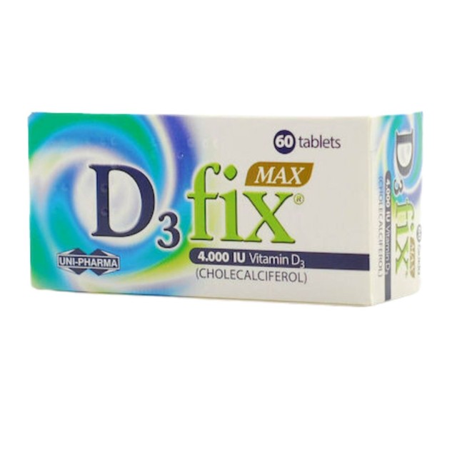 D3 FIX 60 TABS 4000 IU