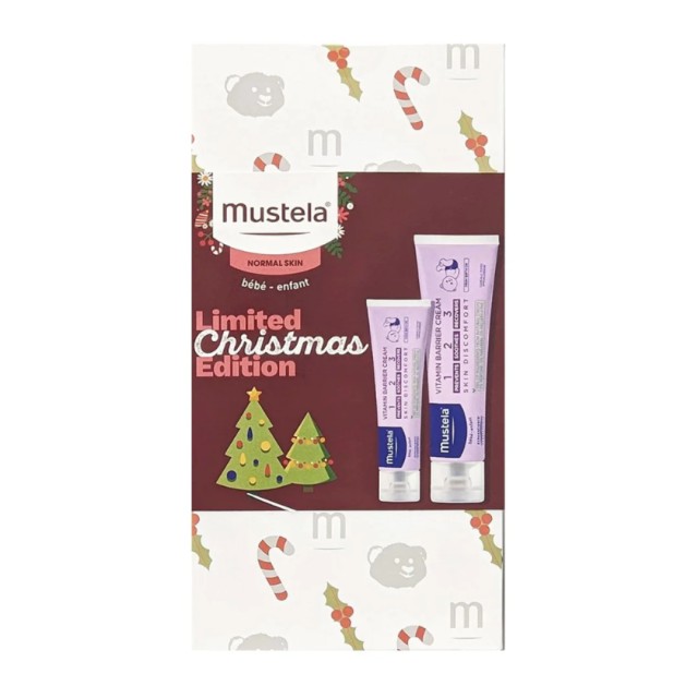 MUSTELA CHRISTMAS SET BARRIER CREAM  50ml & BARRIER CREAM 100ml