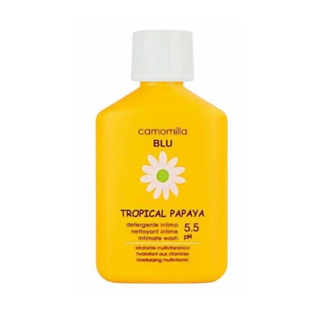 CAMOMILLA BLU ΚΑΘΑΡΙΣΤΙΚΟ ΕΥΑΙΣΘΗΤΗΣ ΠΕΡΙΟΧΗΣ PH5.5 TROPICAL PAPAYA 50ml