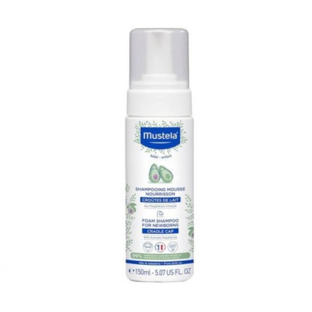 MUSTELA FOAM SHAMPOO FOR NEWBORNS 150ML