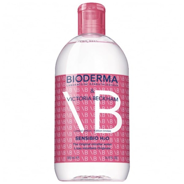 BIODERMA & VICTORIA BECKAM LIMITED EDITION SENSIBIO H2O MICELLAR WATER 500ML Υγρό Καθαρισμού & Ντεμα