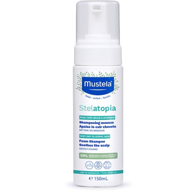 MUSTELA AT FOAM SHAMPOO 150ML
