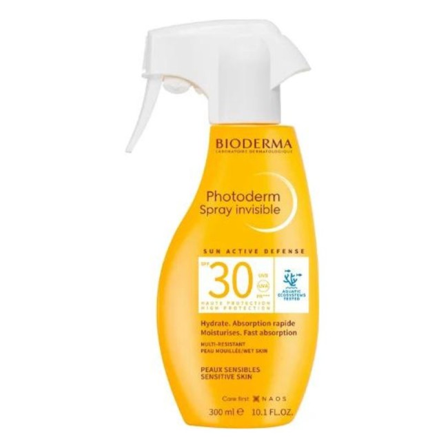 BIODERMA ΑΝΤΗΛΙΑΚΟ PHOTODERM SPRAY INVISIBLE SPF30 300ML