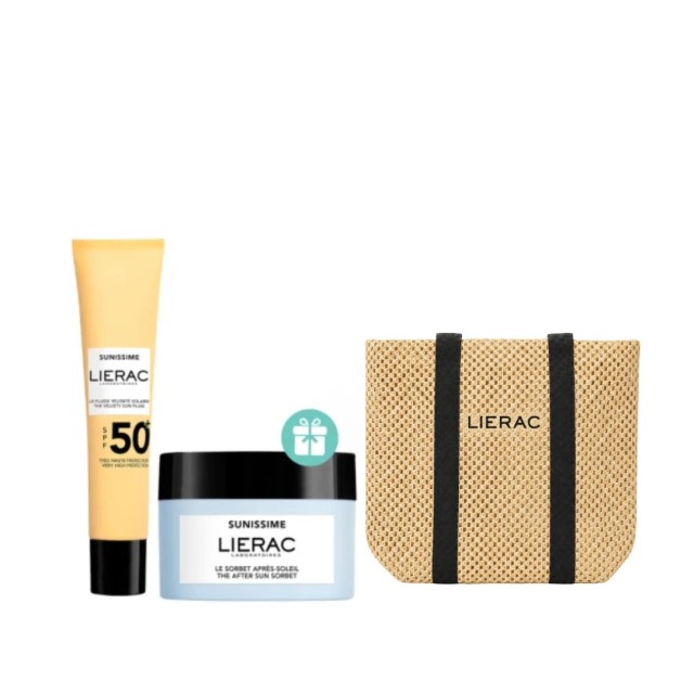 LIERAC ΑΝΤΗΛΙΑΚΟ SUNISSIME FLUIDE SPF50+ 40ML + ΔΩΡΟ AFTER-SUN SUNISSIME GEL-CREME VISAGE 50ML