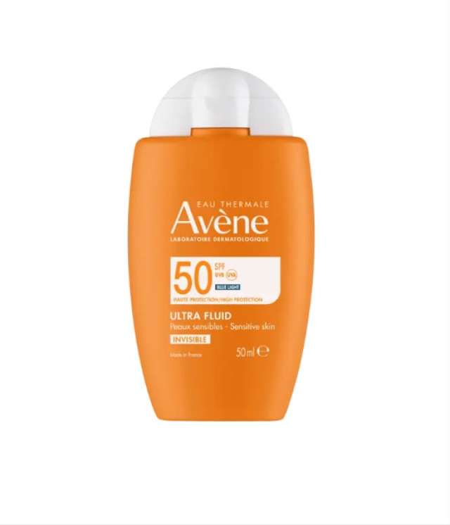 AVENE ΑΝΤΗΛΙΑΚΟ ΠΡΟΣΩΠΟΥ ULTRA FLUID INVISIBLE SPF50 50ML