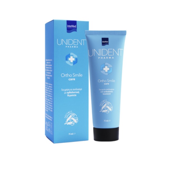 INTERMED ΟΔΟΝΤΟΚΡΕΜΑ UNIDENT PHARMA CARE ORTHO SMILE 75ml