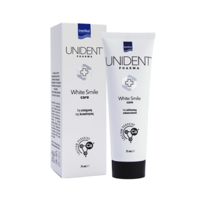 INTERMED ΟΔΟΝΤΟΚΡΕΜΑ UNIDENT PHARMA CARE WHITE SMILE 75ml