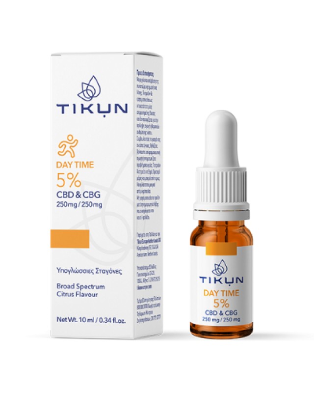 TIKUN CBD DAY TIME 5% | CBD & CBG 500MG 10ML  