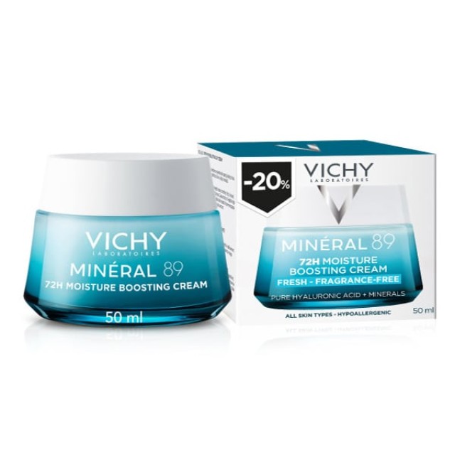 VICHY MINERAL 89 CREAM ALL 72H 50ML (-20%)