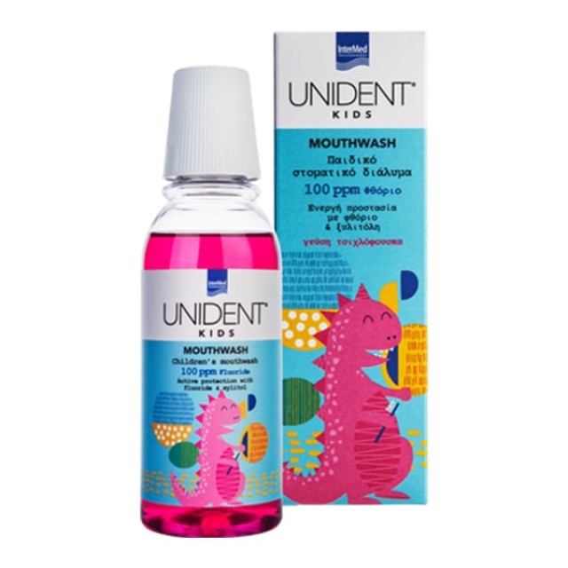 INTERMED ΣΤΟΜΑΤΙΚΟ ΔΙΑΛΥΜΑ ΠΑΙΔΙΚΟ UNIDENT KIDS MOUTHWASH 250ml