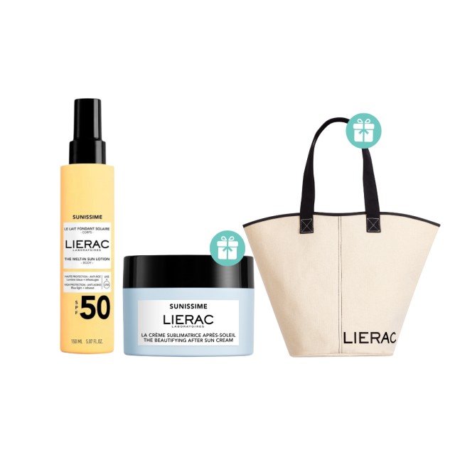 LIERAC ΑΝΤΗΛΙΑΚΟ SUNISSIME LAIT SPF50 150ML + ΔΩΡΟ AFTER-SUN SUNISSIME CREME CORPS 200ML