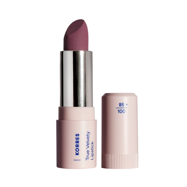 KORRES TRUE VELVETY LIPSTICK 25 PLUM ROSE 3G