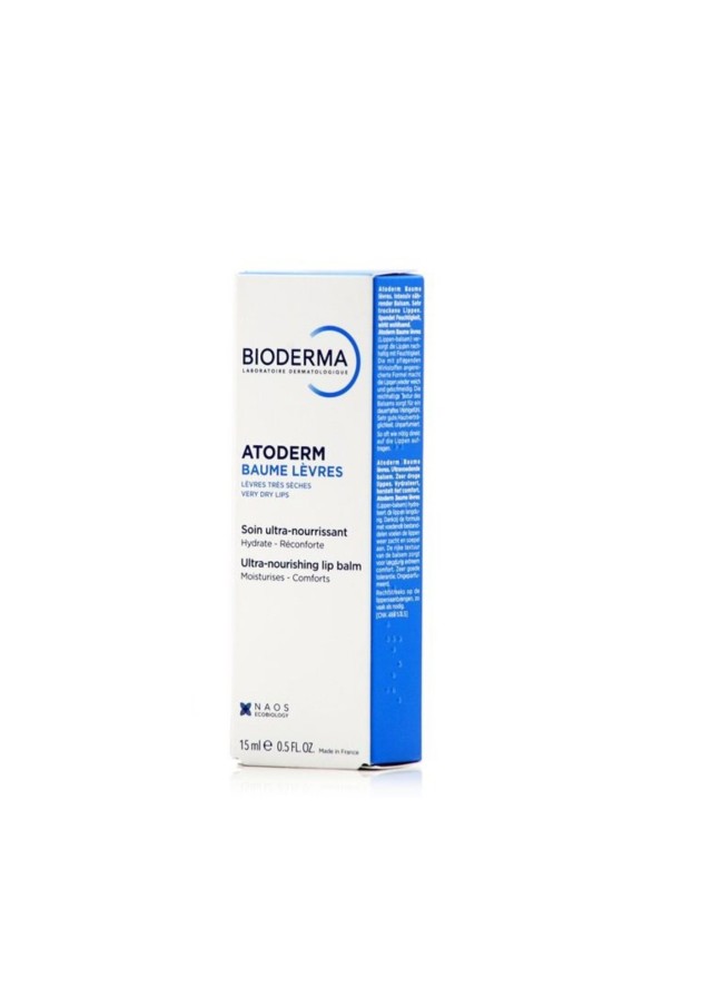 BIODERMA ATODERM BAUME LEVRES T15ML