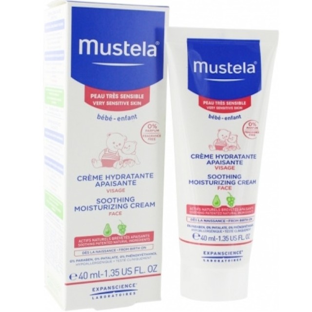 MUSTELA SOOTHING FACE CREAM 40ML