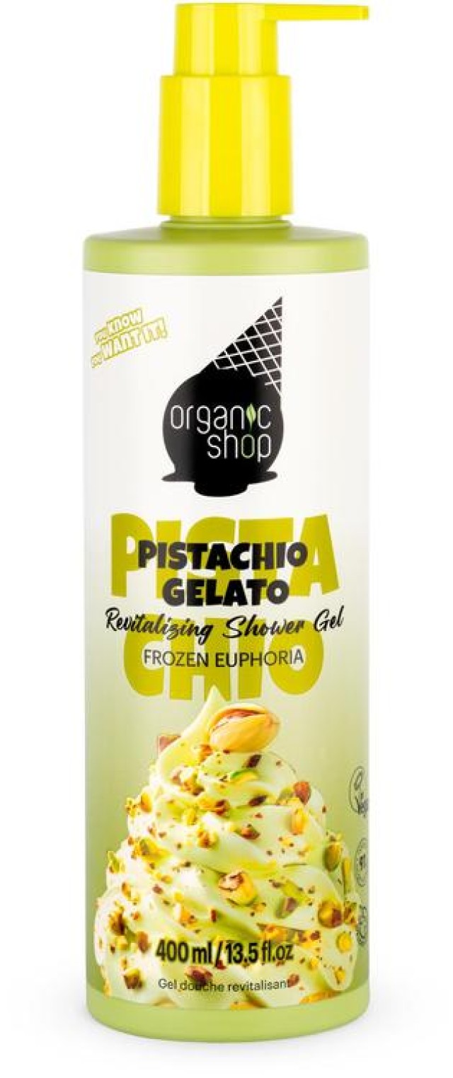 ORGANIC SHOP REVITALIZING SHOWER GEL PISTACHIO GELATO 400ML