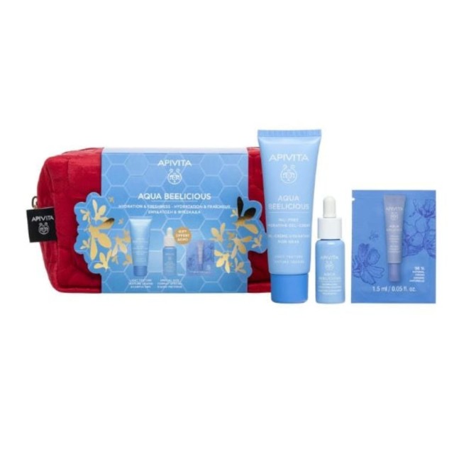APIVITA PROMO ΕΝΥΔΑΤΩΣΗ & ΦΡΕΣΚΑΔΑ  AQUA BEELICIOUS ΚΡΕΜΑ-GEL ΕΛΑΦΡΙΑΣ ΥΦΗΣ 50mL  ΜΕ ΔΩΡΟ ΜΙΝΙ BOOST
