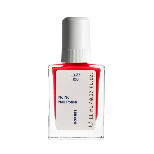 KORRES NO NO NAIL POLISH 45 TRUE CORAL 11ML