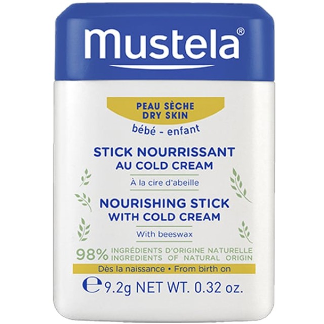 MUSTELA NOURISHING STICK WITH COLD CREAM 9.2GR