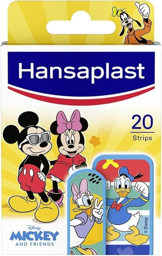 HANSAPLAST JUNIOR MICKEY & FRIENDS 20 STRIPS