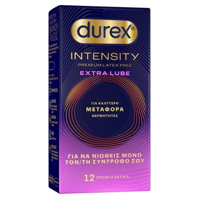 DUREX INTENSITY EXTRA LUBE 12