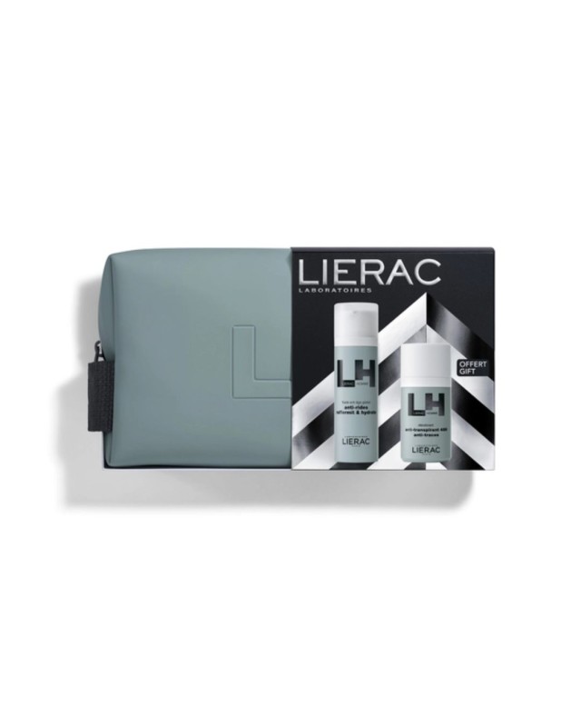 LIERAC PROMO NOEL HOMME GLOBAL ANTI-AGING FLUID 50ML & ΔΩΡΟ DEODORANT 50ML