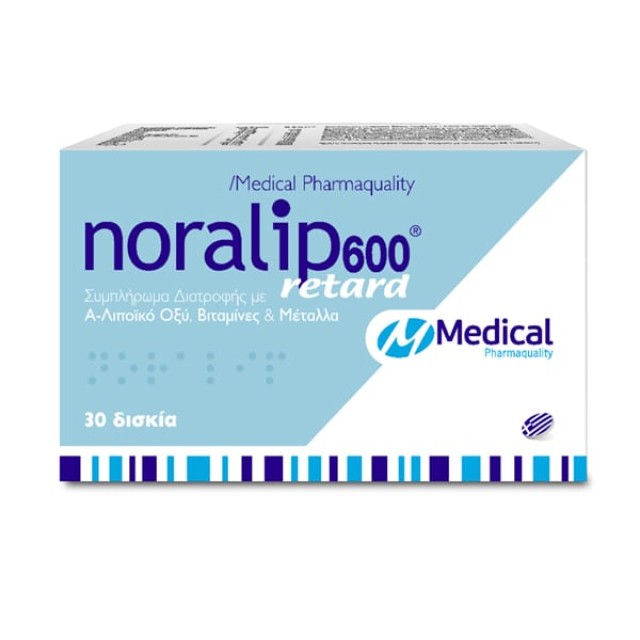 NORALIP 600 RETARD ΒΤx30  