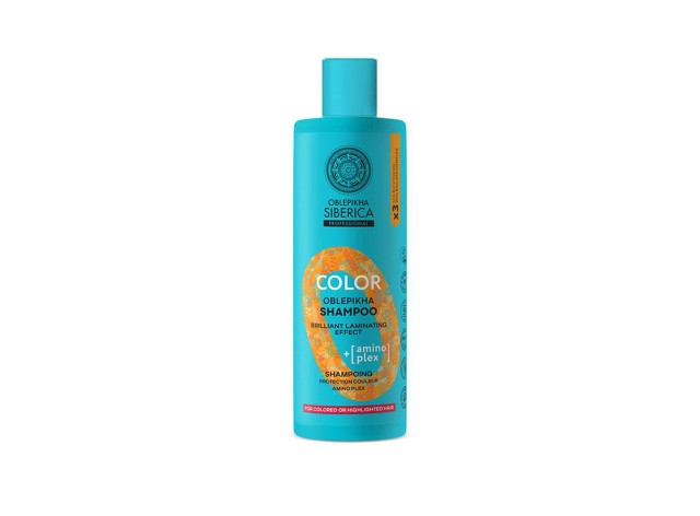 NATURA SIBERICA COLOR OBLEPIKHA SHAMPOO FOR COLORED OR HIGHLIGHTED HAIR 400ML