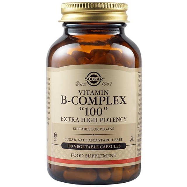 SOLGAR B-100 COMPLEX 100TABS