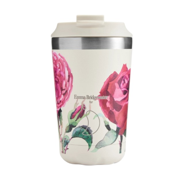 CHILLYS COFFEE CUP EMA BRIDGEWATER ROSES 340ML