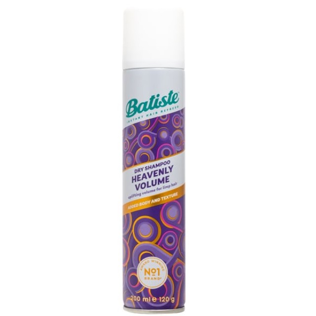 BATISTE DRY SHAMPOO HEAVENLY VOLUME 200ML  