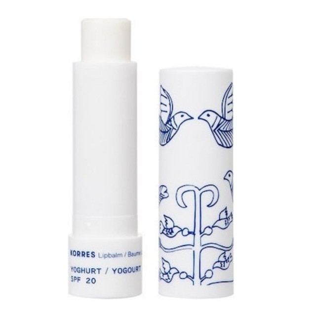 KORRES LIP BALM ΓΙΑΟΥΡΤΙ ΜΕ ΑΝΤΗΛΙΑΚΗ ΠΡΟΣΤ SPF20 B -  4,5g