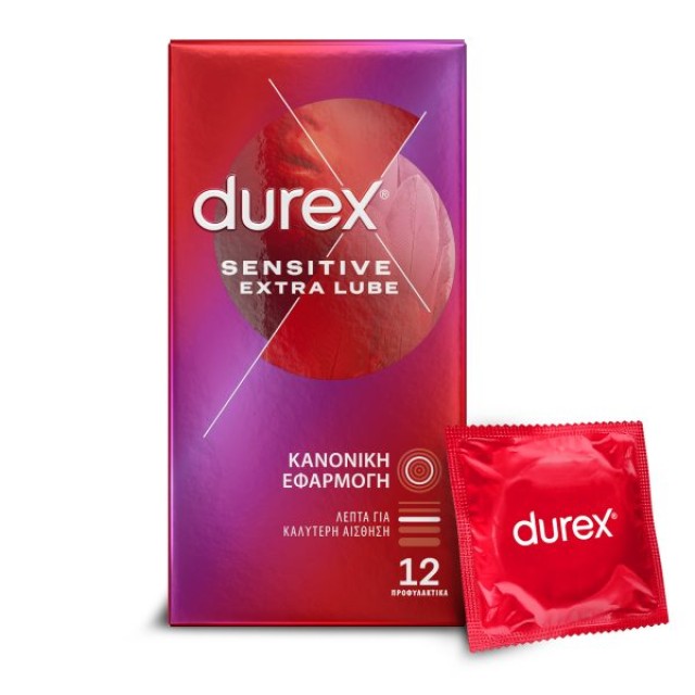 DUREX SENSITIVE EXTRA LUBE